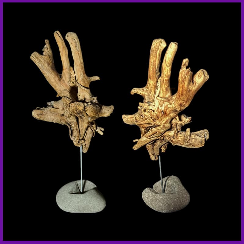 Holzskulptur 'Herzanatomie'