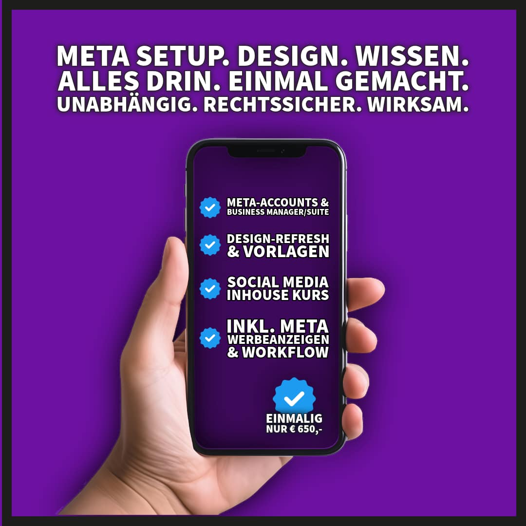 Social Media Kurs inkl. Setup vor Ort Social Media Kurs für Betriebe